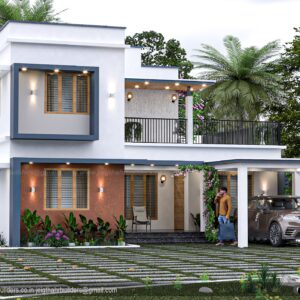 1624 Sqft + Carporch 3 BHK Plan