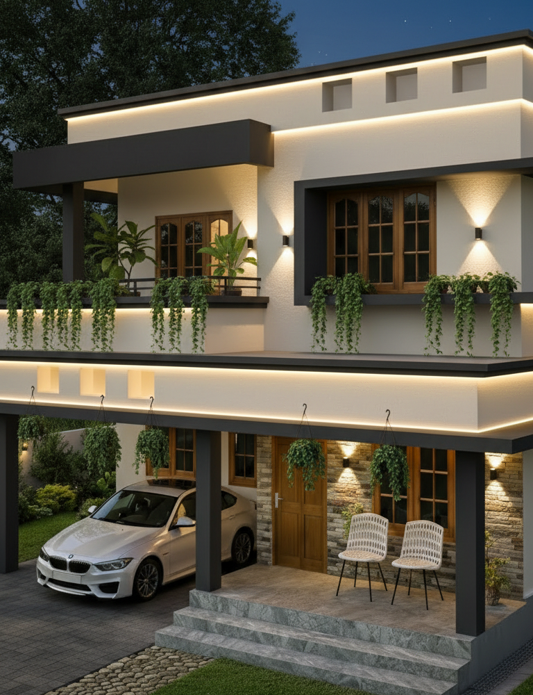 1619 Sqft 3 BHK Plan